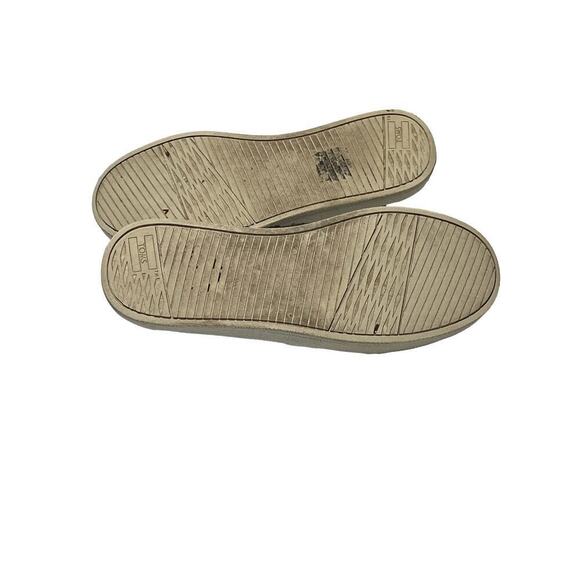 TOMS Womens 7 Avalon Olive Green
Waxed Canvas Patent Linen Slip On Loafers - Picture 12 of 13